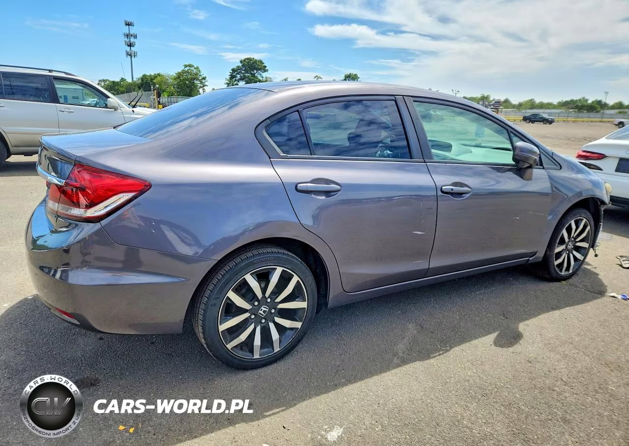 2014 Honda Civic Exl VIN:19XFB2F98EE207546 - 3