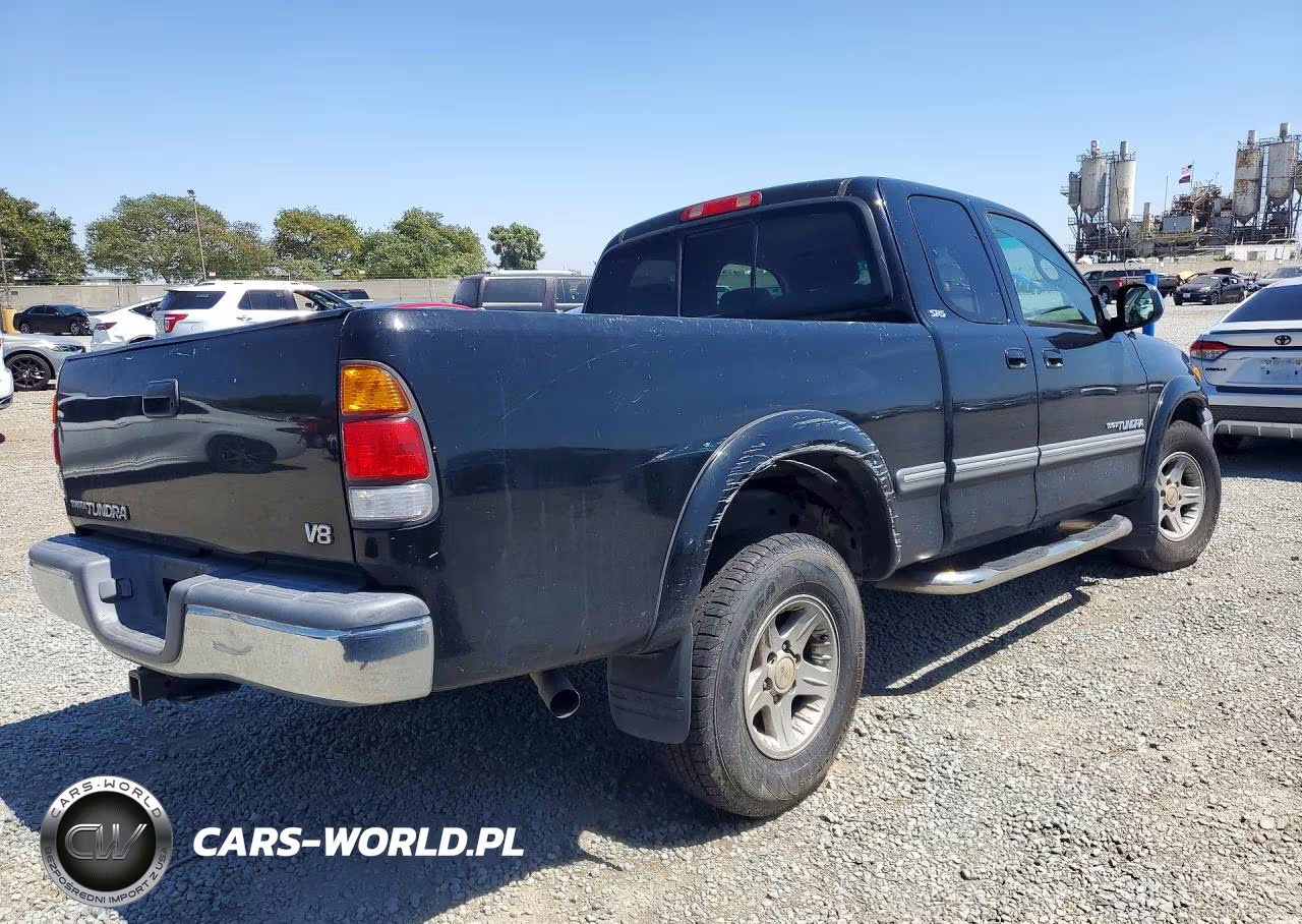 2000 Toyota Tundra Access Cab VIN:5TBRT3411YS026272 - 3