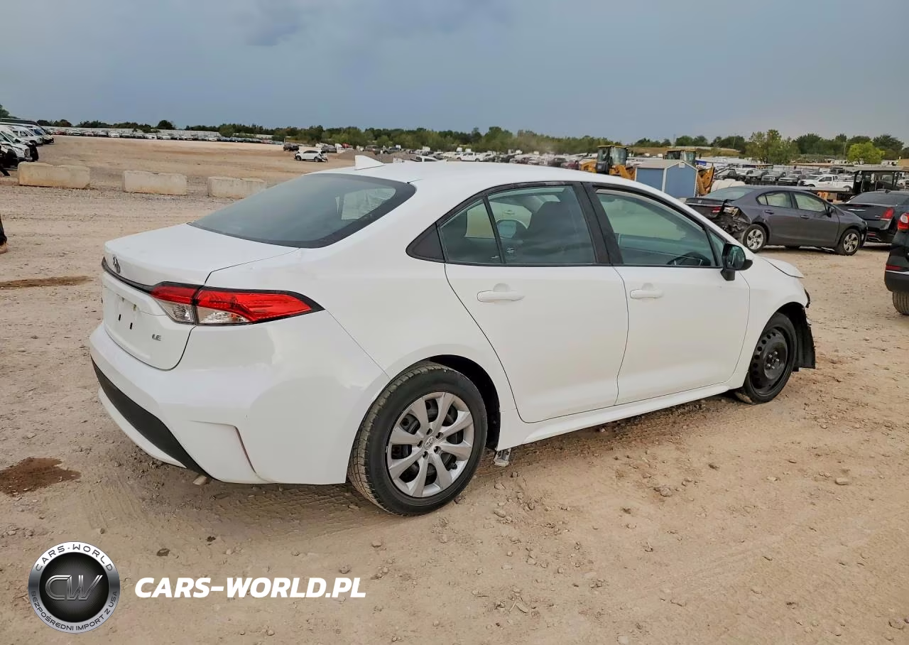 2021 Toyota Corolla Le VIN:5YFEPMAE2MP196845 - 3