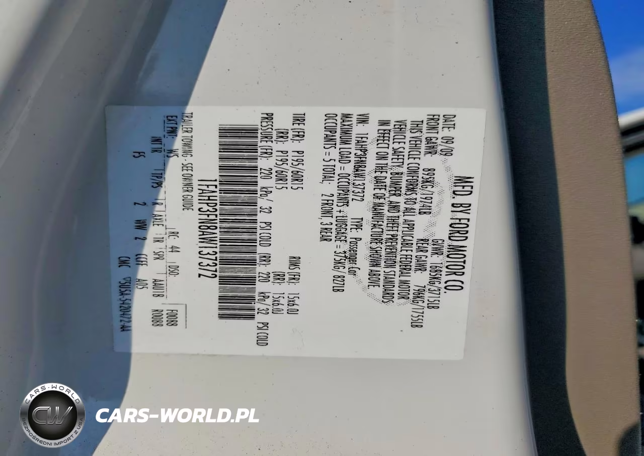 2010 Ford Focus Se VIN:1FAHP3FN8AW137372 - 12