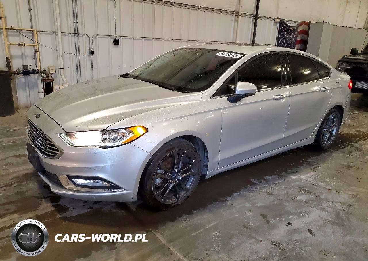 2018 Ford Fusion Se VIN:3FA6P0HD6JR272542 - 1