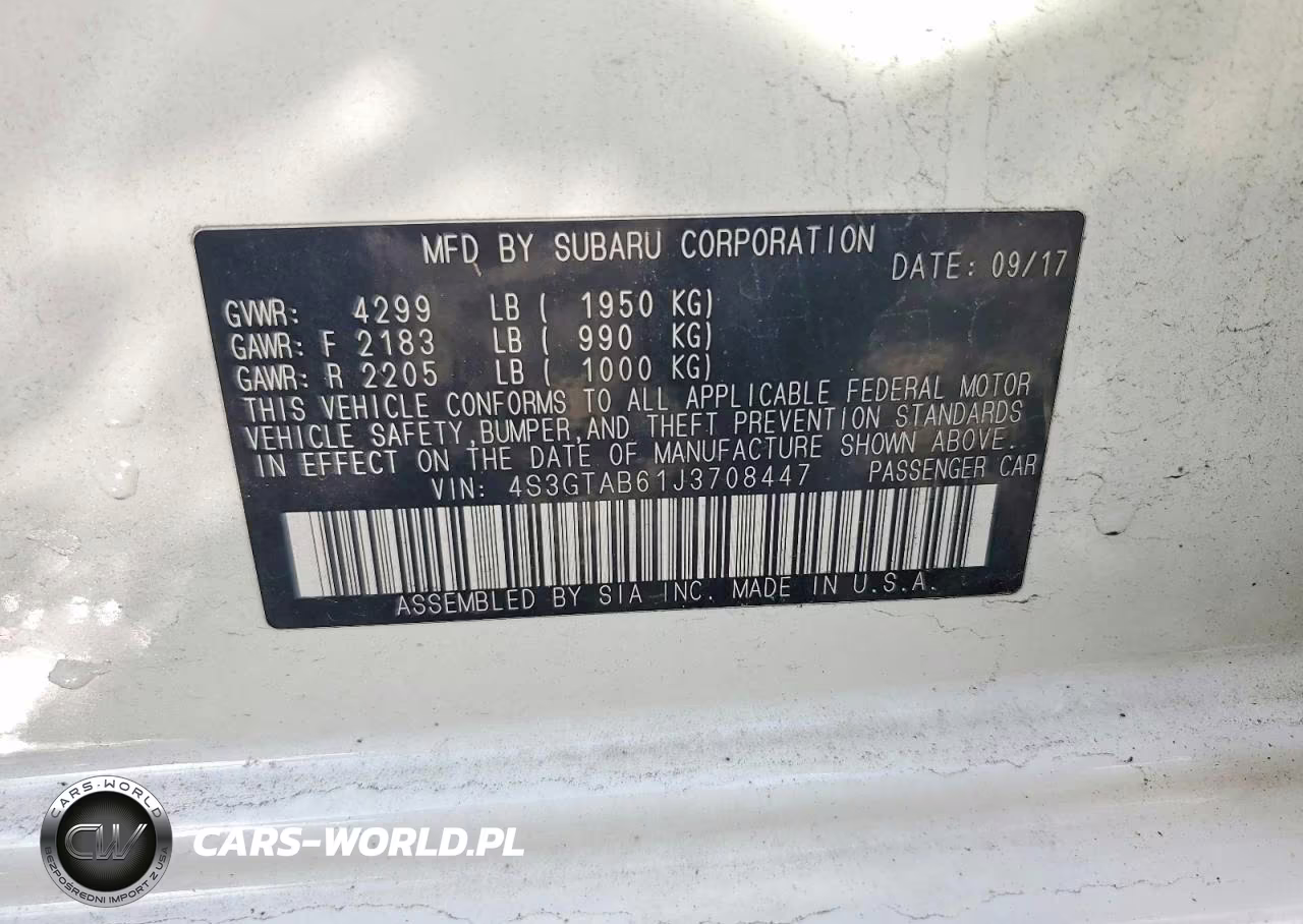 2018 Subaru Impreza Premium VIN:4S3GTAB61J3708447 - 12