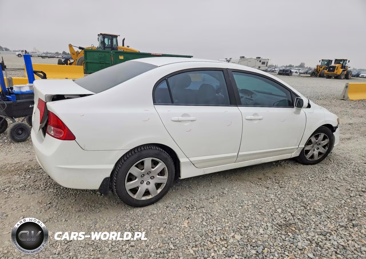 2007 Honda Civic Lx VIN:1HGFA16547L121334 - 3