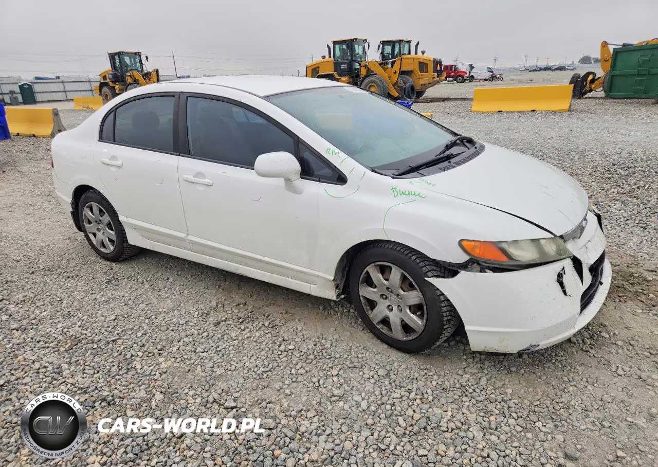 2007 Honda Civic Lx VIN:1HGFA16547L121334 - 4