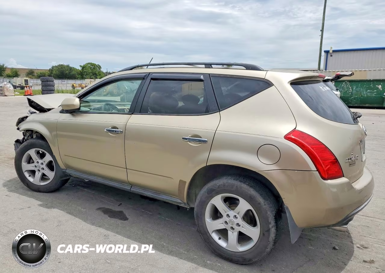 2005 Nissan Murano S VIN:JN8AZ08T05W310022 - 2