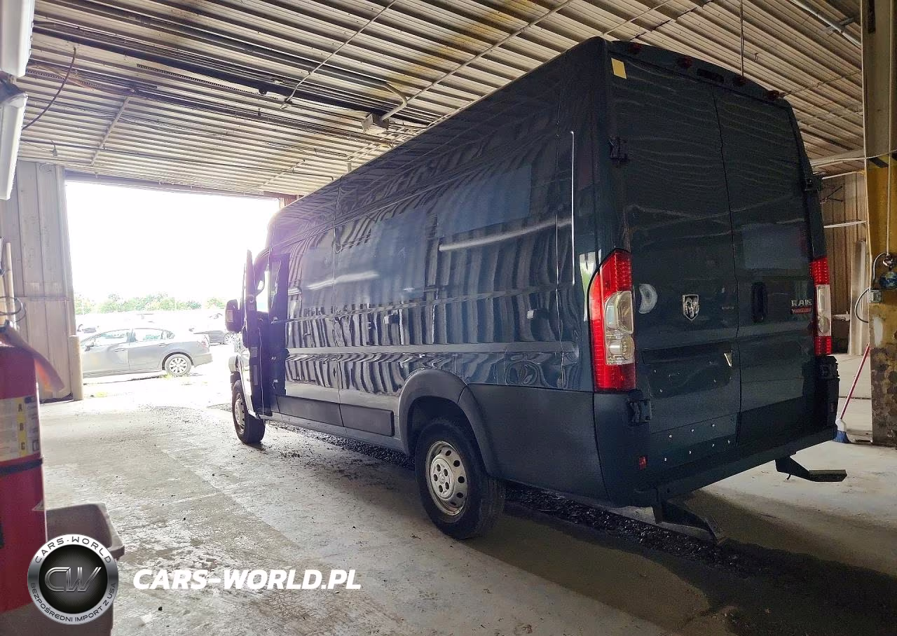 2019 Ram Promaster 3500 Delivery Van VIN:3C6URVJG4KE544499 - 2