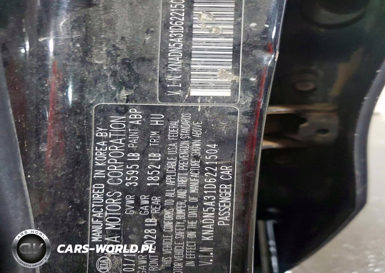2013 Kia Rio 5-Door Ex VIN:KNADN5A31D6221504 - 12