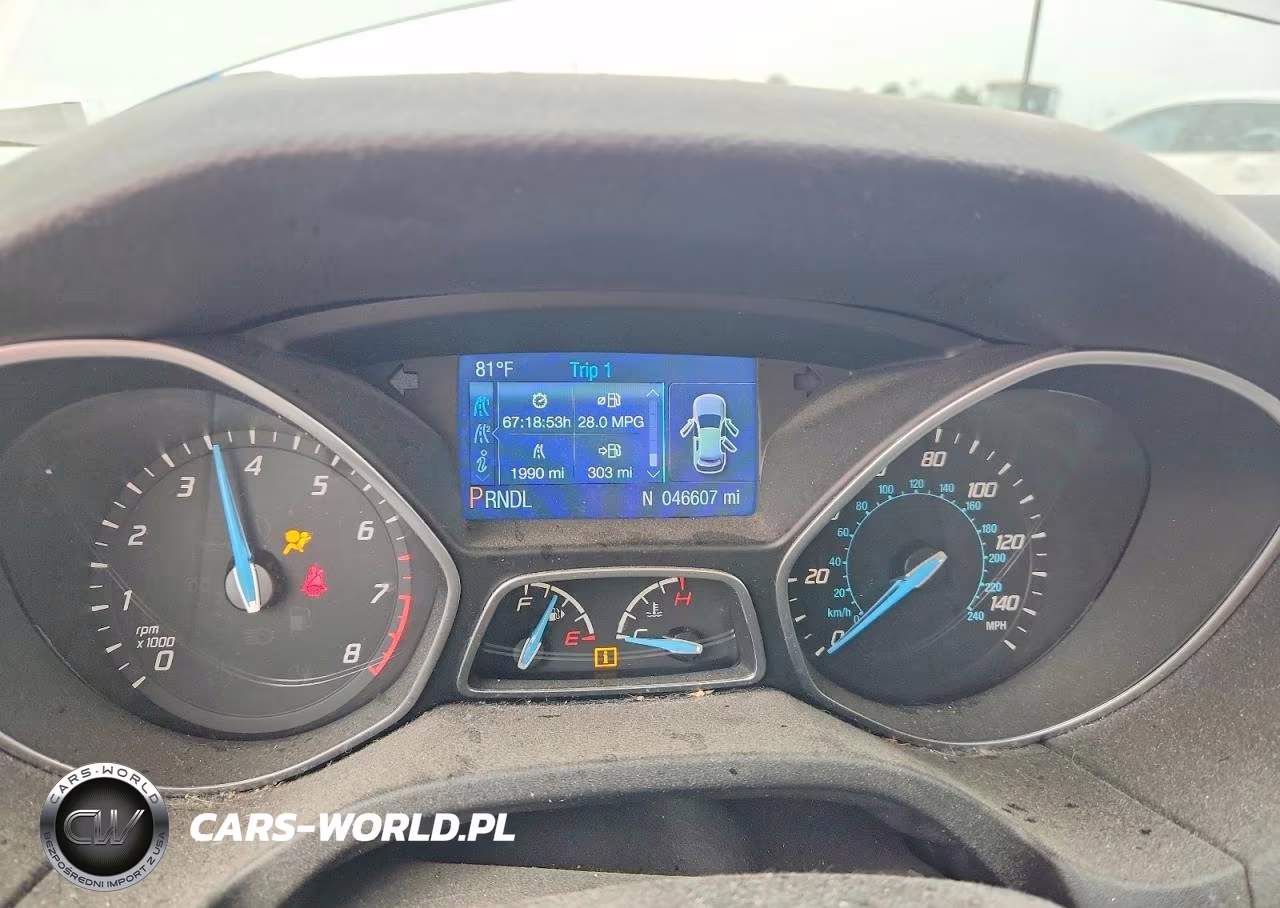 2014 Ford Focus Se VIN:1FADP3F27EL440803 - 9