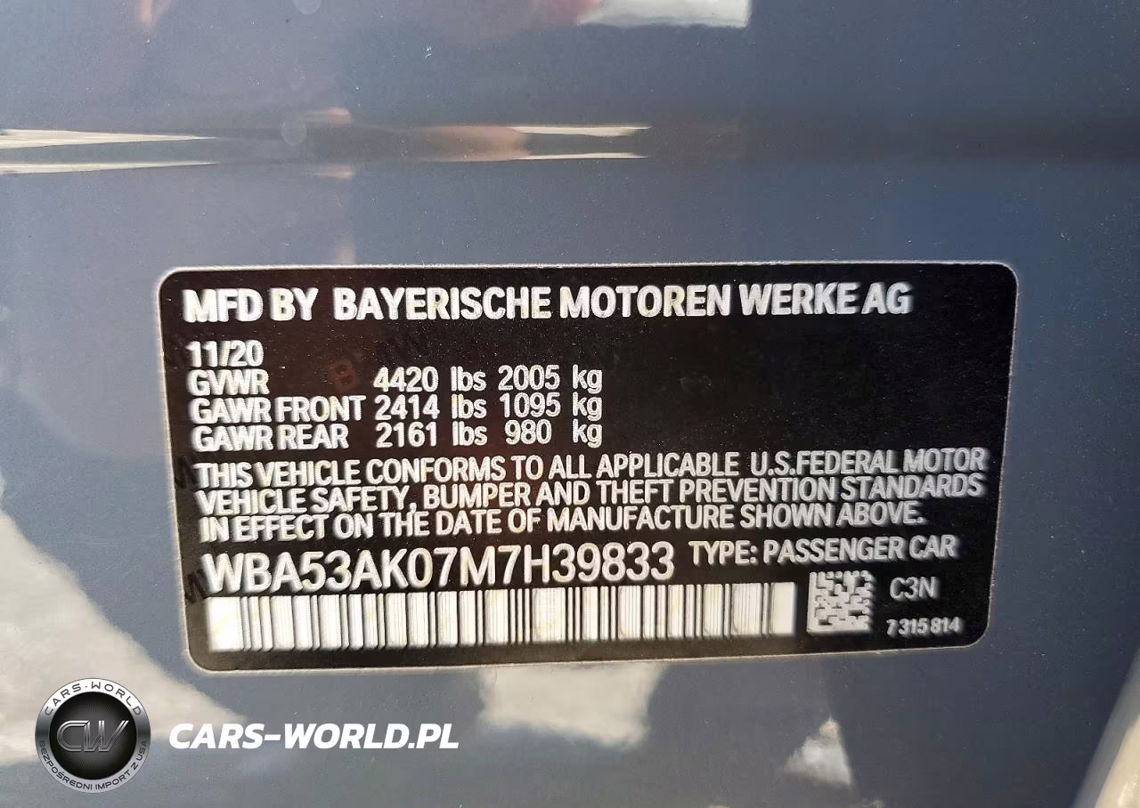 2021 BMW 228I VIN:WBA53AK07M7H39833 - 12