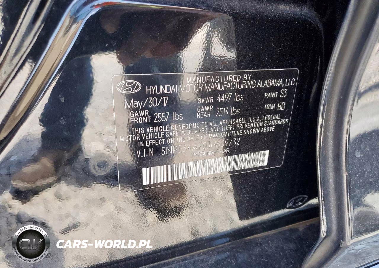 2018 Hyundai Sonata Sel VIN:5NPE34AF0JH609732 - 12