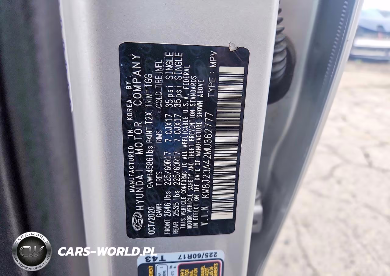 2021 Hyundai Tucson Se VIN:KM8J23A42MU362777 - 12