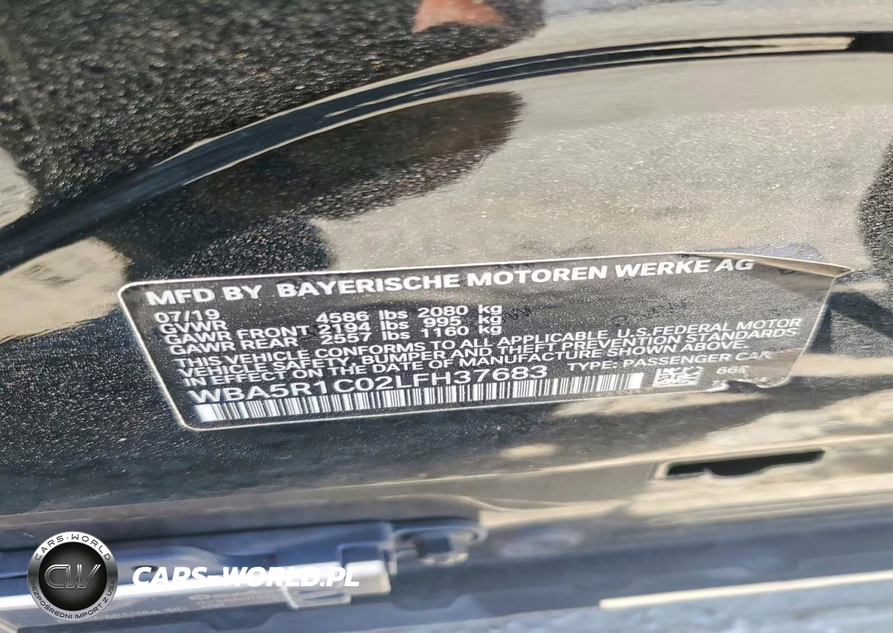 2020 BMW 330I VIN:WBA5R1C02LFH37683 - 13