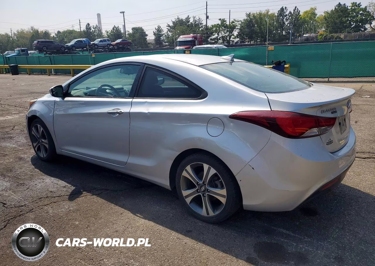 2014 Hyundai Elantra Coupe Base VIN:KMHDH6AH6EU024039 - 2