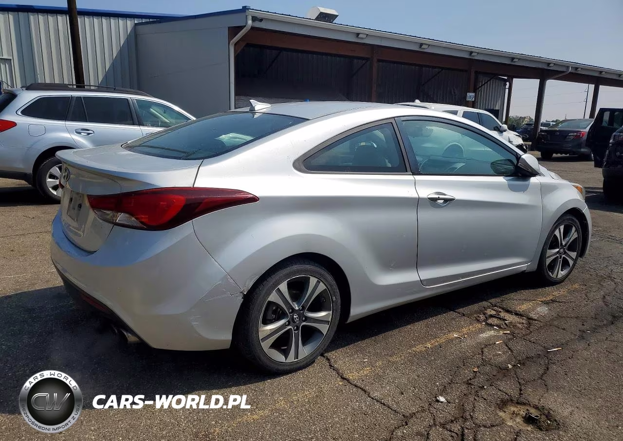 2014 Hyundai Elantra Coupe Base VIN:KMHDH6AH6EU024039 - 3