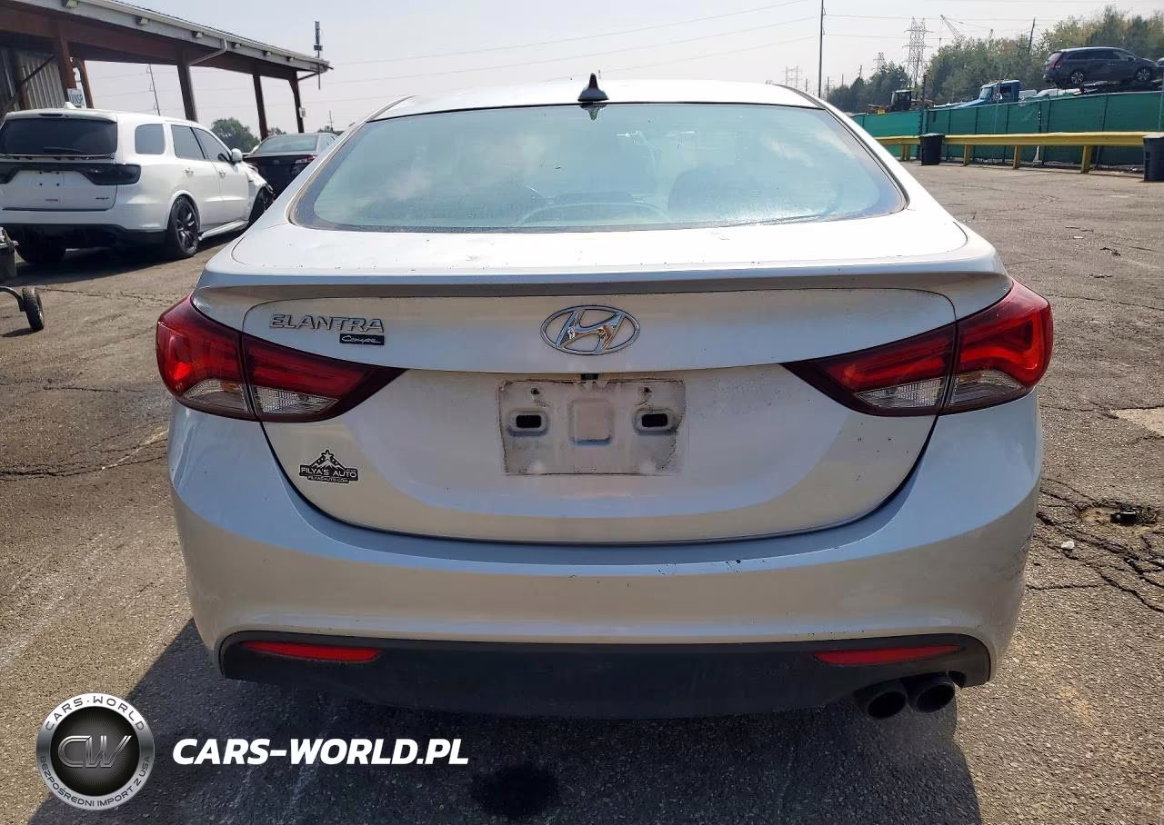 2014 Hyundai Elantra Coupe Base VIN:KMHDH6AH6EU024039 - 6