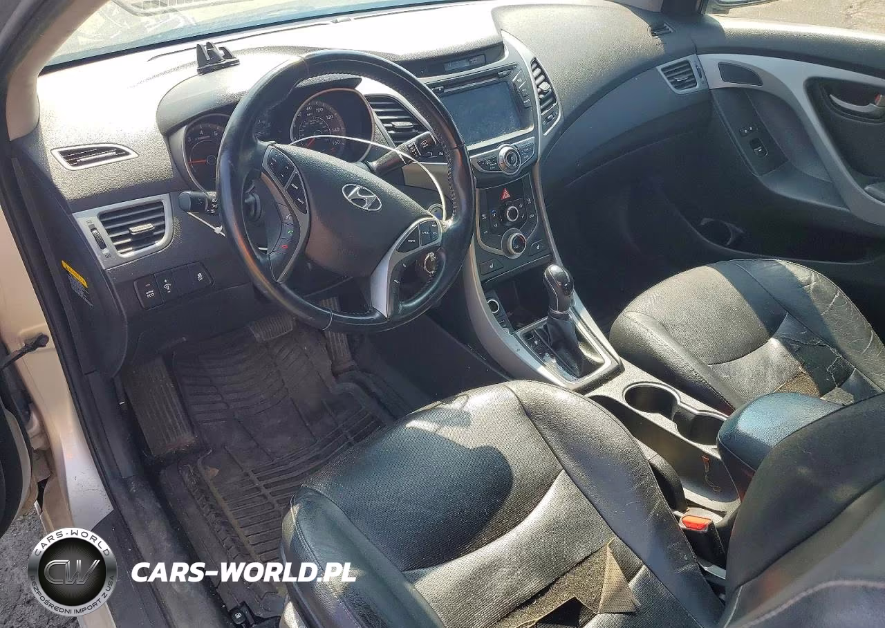 2014 Hyundai Elantra Coupe Base VIN:KMHDH6AH6EU024039 - 8