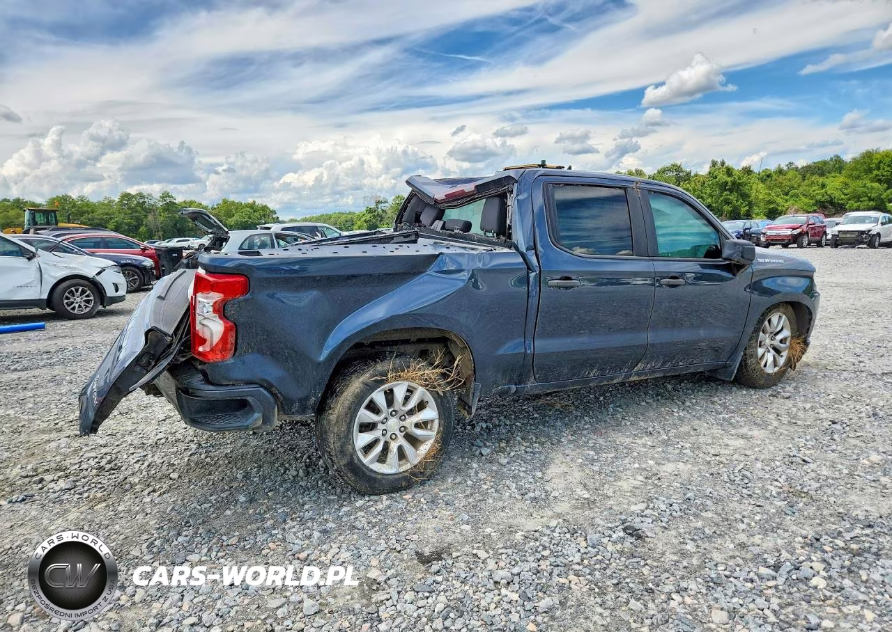 2020 Chevrolet Silverado C1500 Custom VIN:1GCPWBEF2LZ147667 - 3