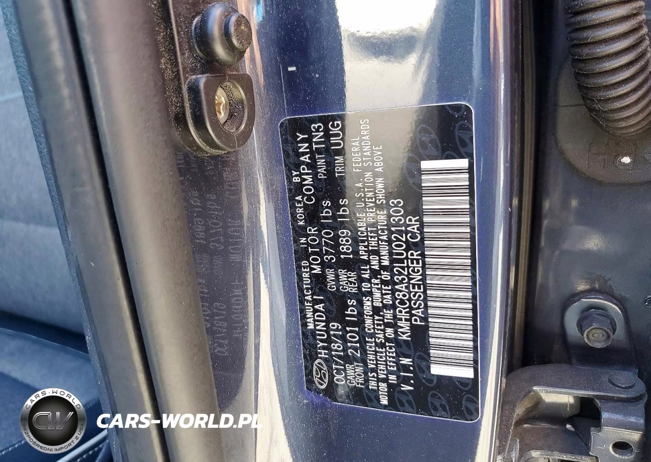 2020 Hyundai Venue Denim VIN:KMHRC8A32LU021303 - 12