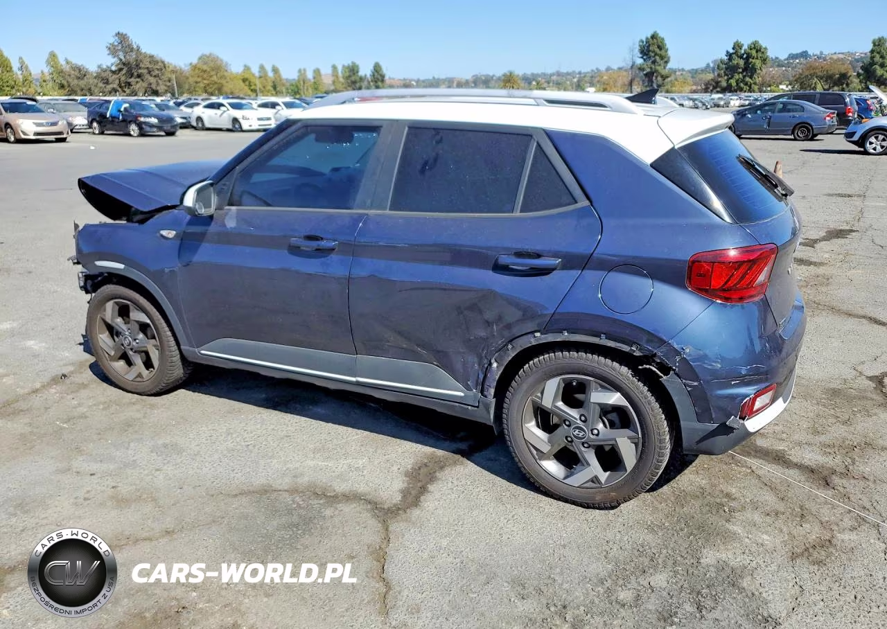 2020 Hyundai Venue Denim VIN:KMHRC8A32LU021303 - 2