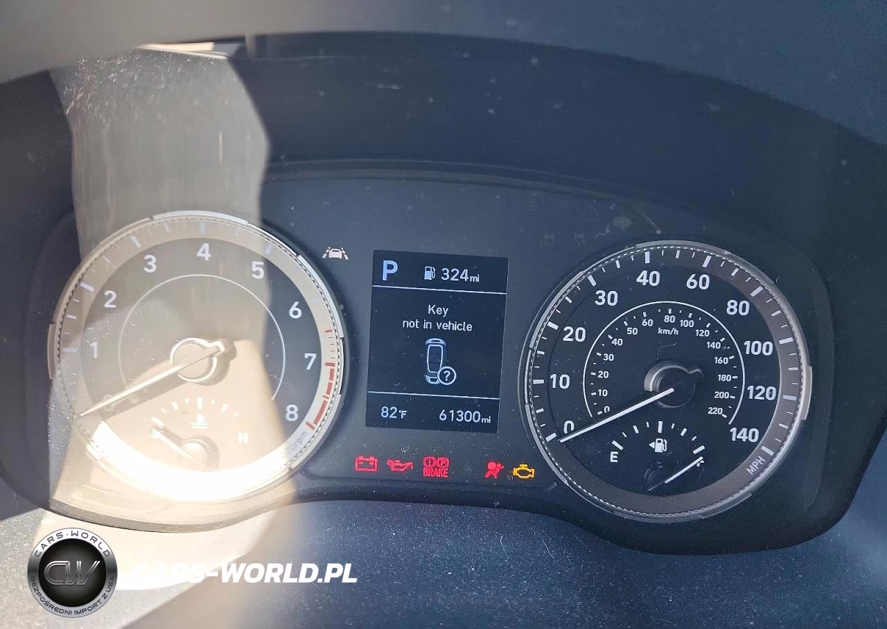2020 Hyundai Venue Denim VIN:KMHRC8A32LU021303 - 9