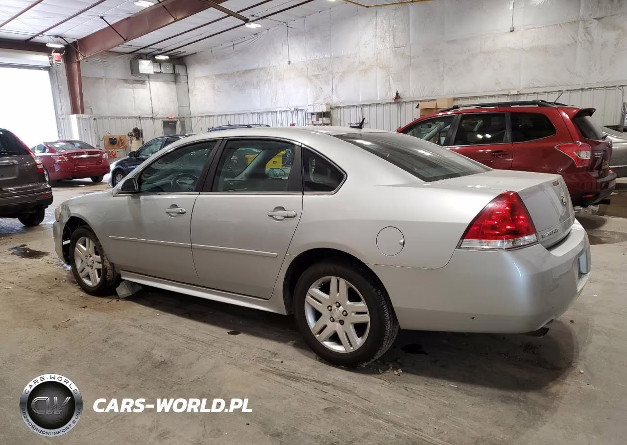2012 Chevrolet Impala Lt VIN:2G1WG5E3XC1139205 - 2