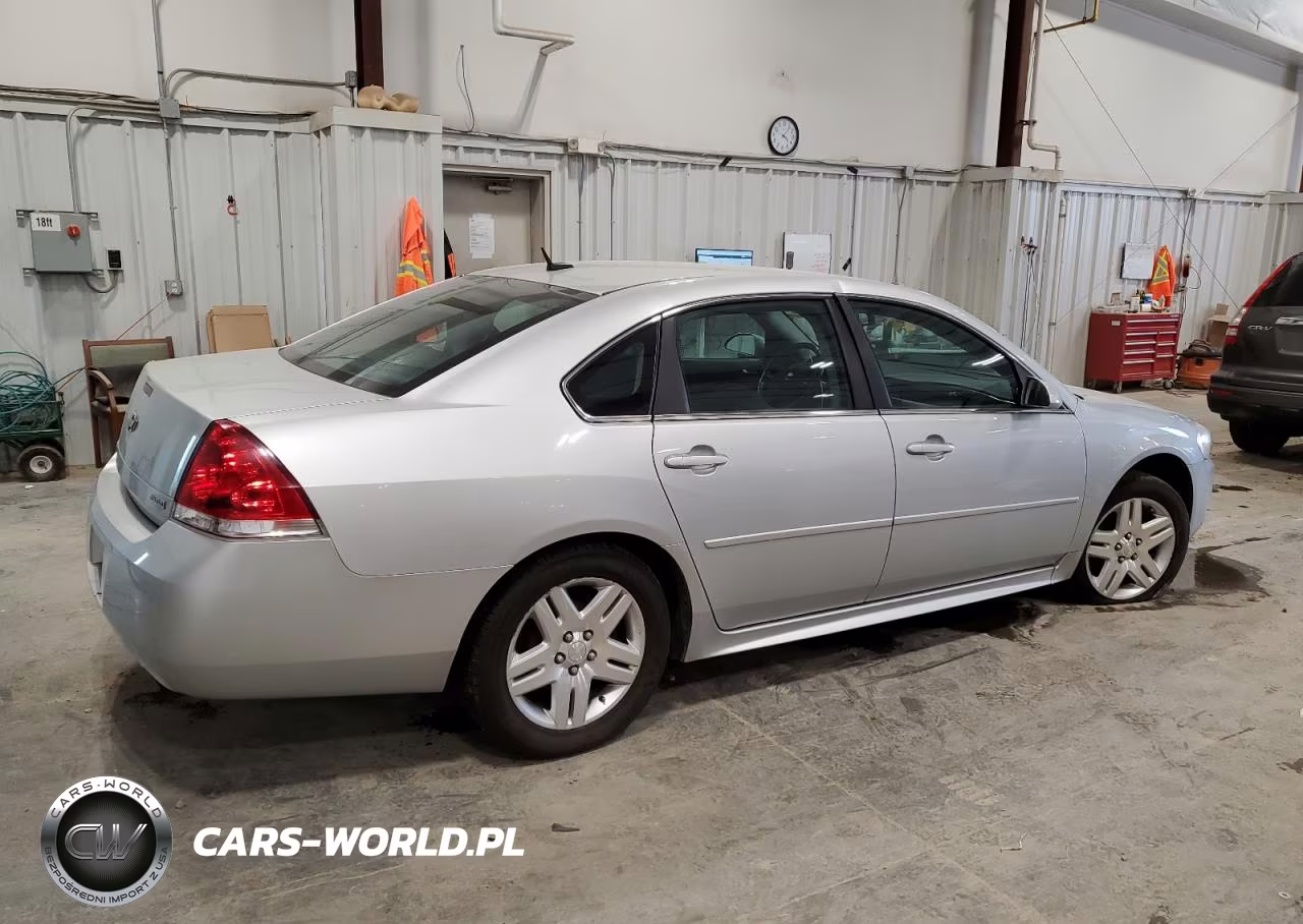 2012 Chevrolet Impala Lt VIN:2G1WG5E3XC1139205 - 3