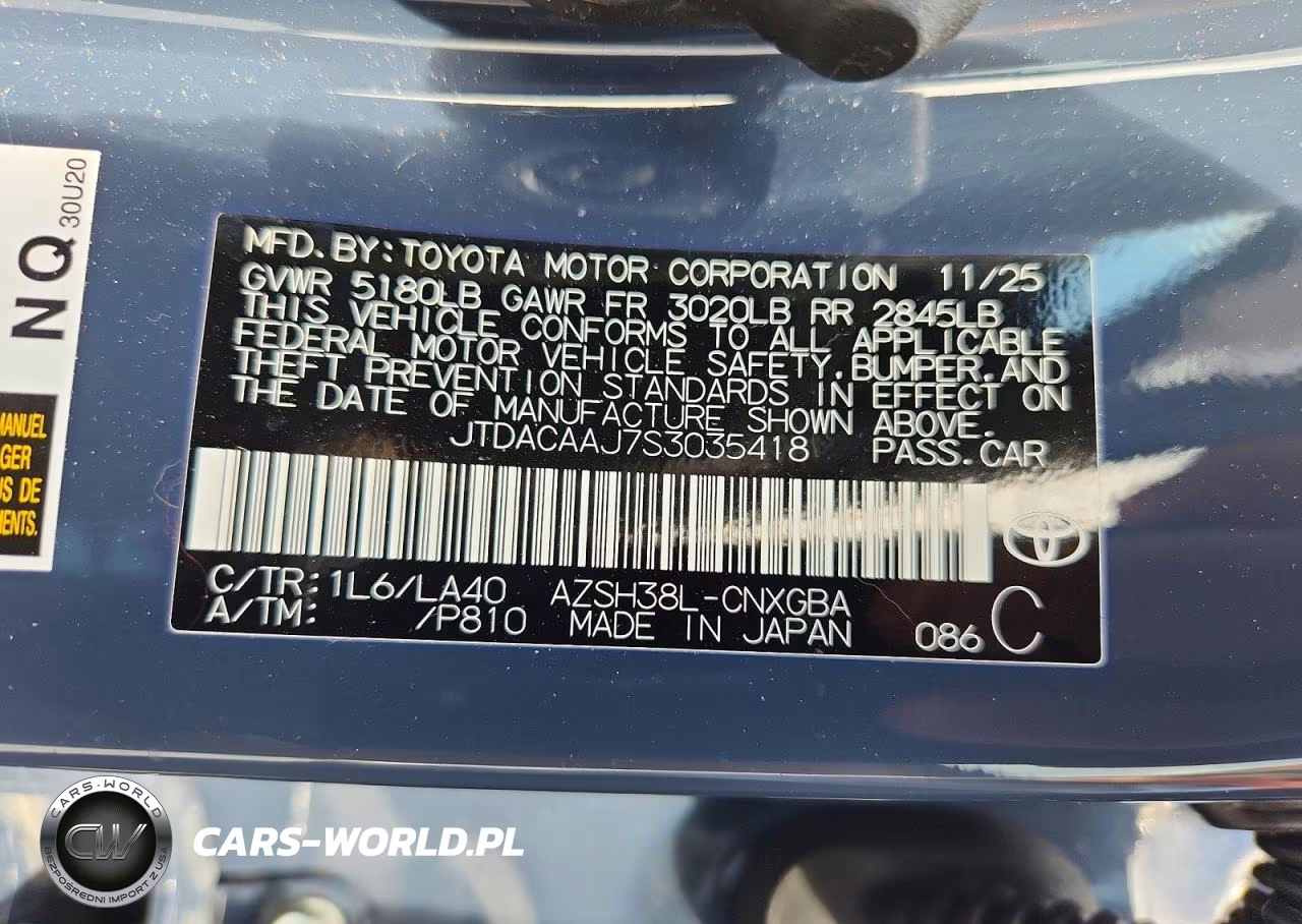 2025 Toyo Crown Signia Hyb 4D VIN:JTDACAAJ7S3035418 - 13