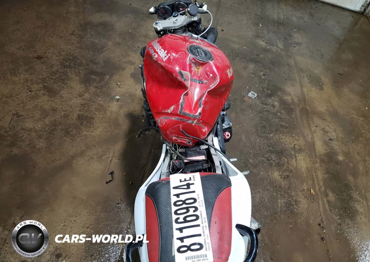 2000 Kawasaki Zx600 J1 VIN:JKAZX4J1XYA017759 - 11