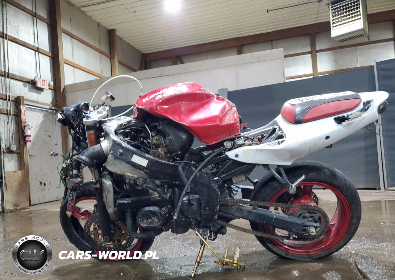 2000 Kawasaki Zx600 J1 VIN:JKAZX4J1XYA017759 - 6