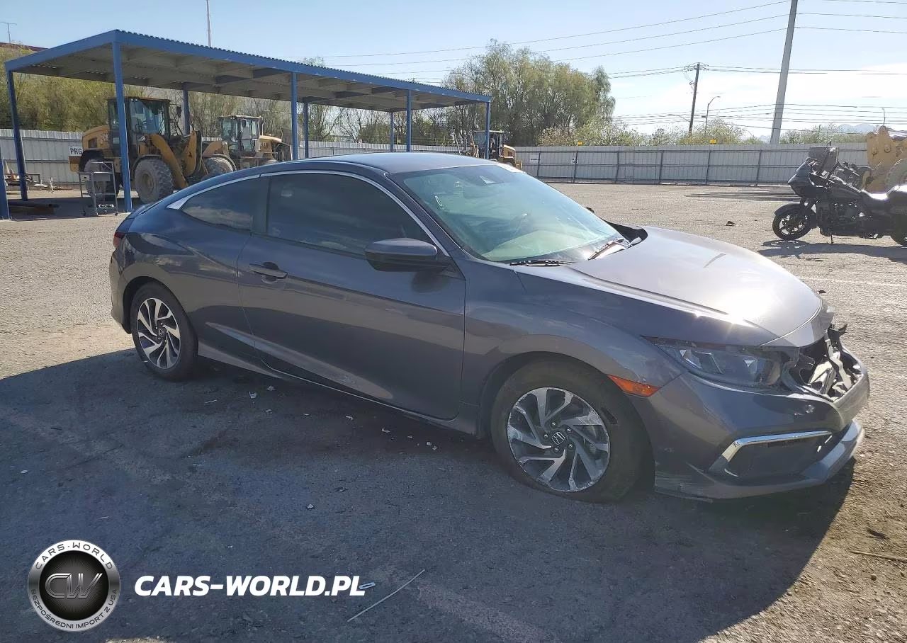 2019 Honda Civic Lx VIN:2HGFC4B62KH308443 - 4