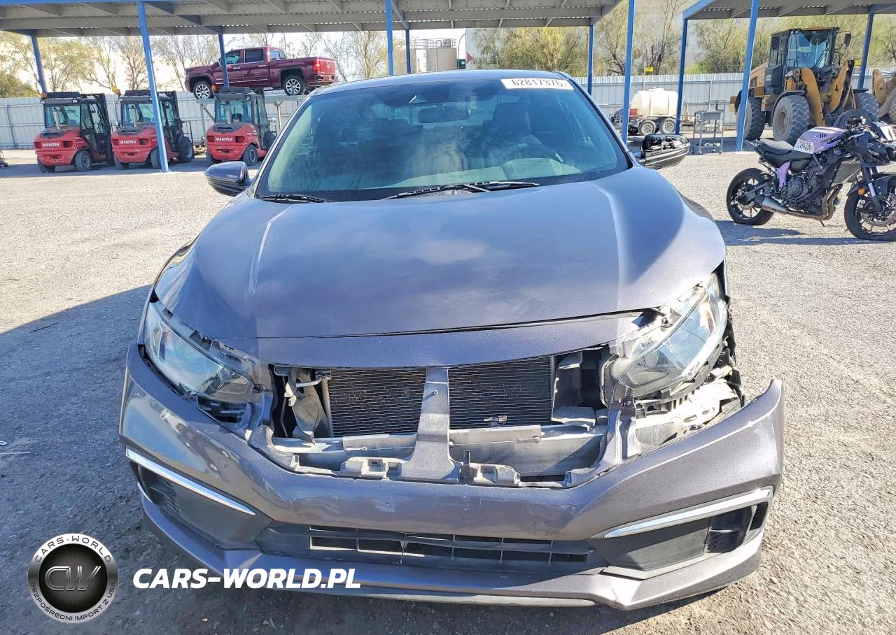 2019 Honda Civic Lx VIN:2HGFC4B62KH308443 - 5