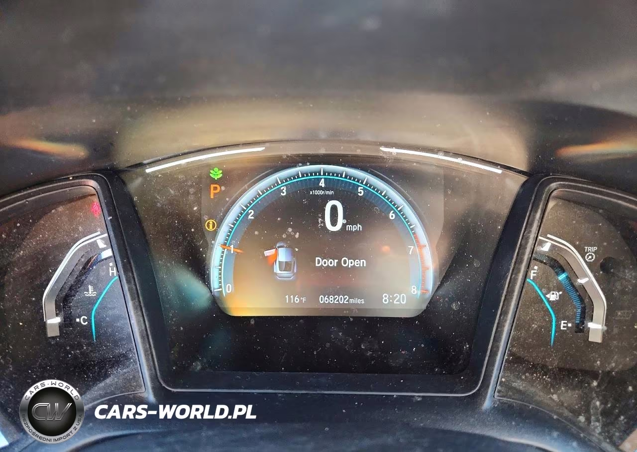 2019 Honda Civic Lx VIN:2HGFC4B62KH308443 - 9