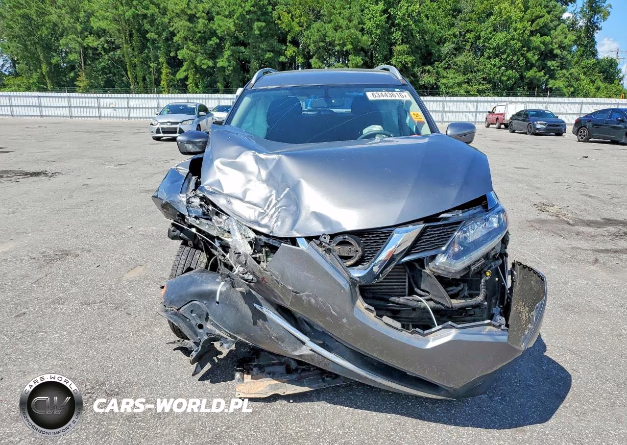2016 Nissan Rogue Sv VIN:JN8AT2MV9GW136765 - 5