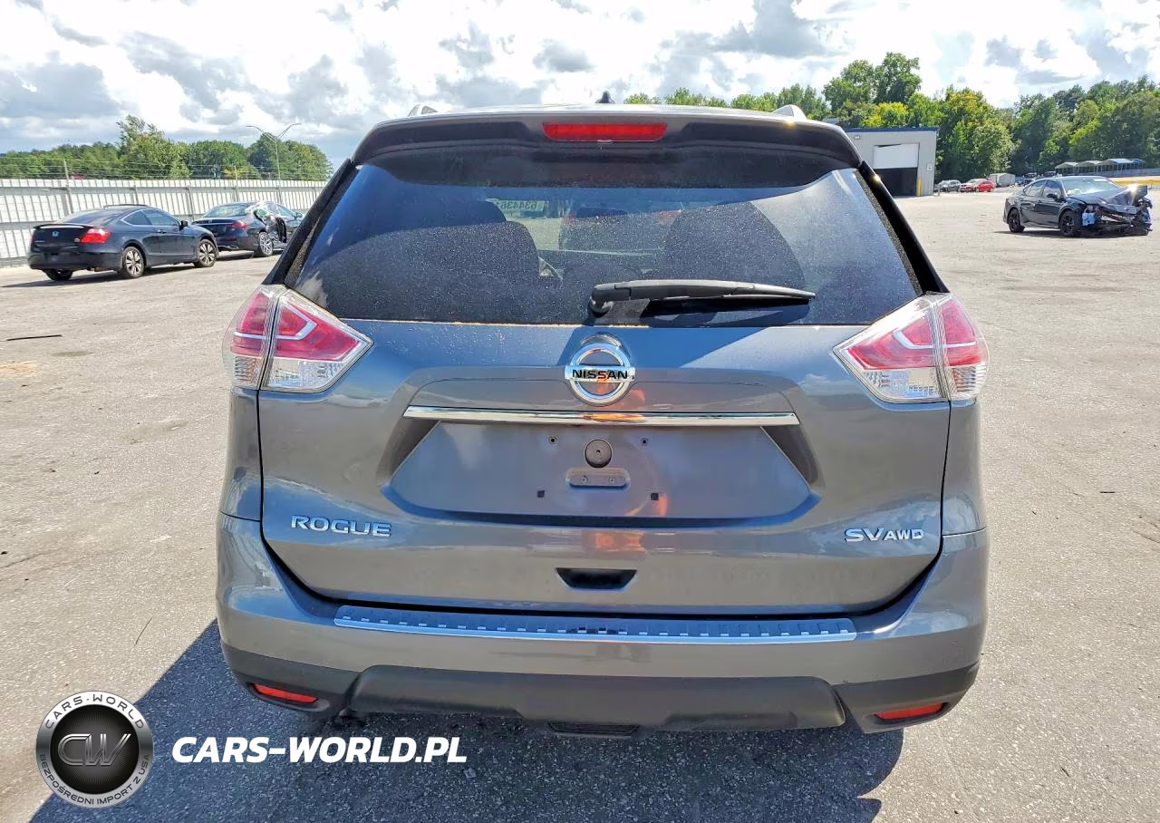 2016 Nissan Rogue Sv VIN:JN8AT2MV9GW136765 - 6