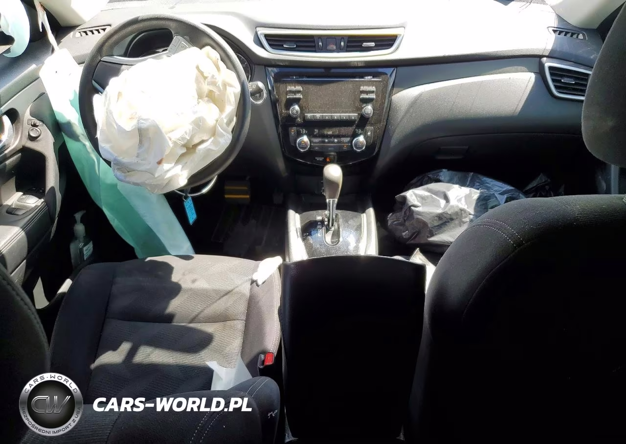 2016 Nissan Rogue Sv VIN:JN8AT2MV9GW136765 - 8