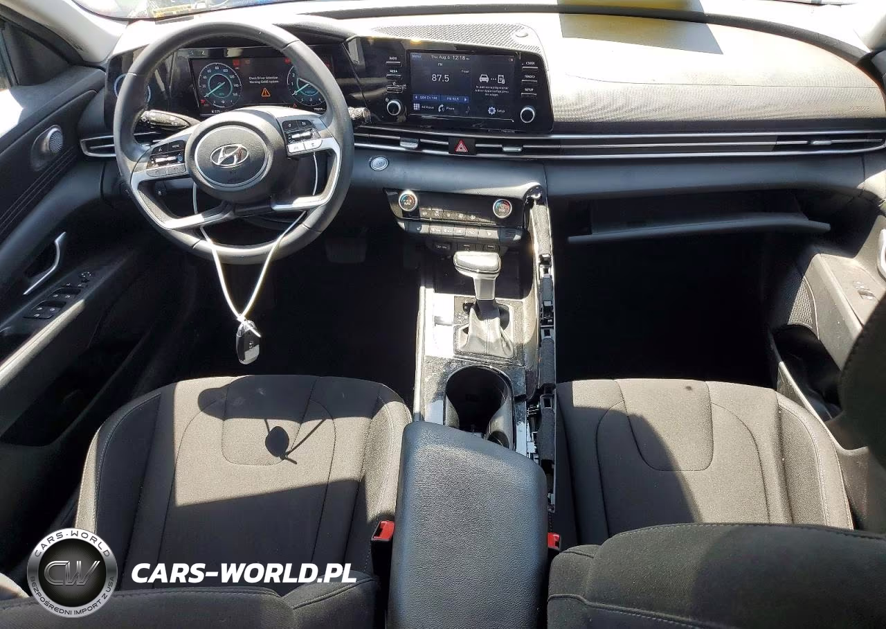 2022 Hyundai Elantra Sel VIN:5NPLS4AG5NH086801 - 8