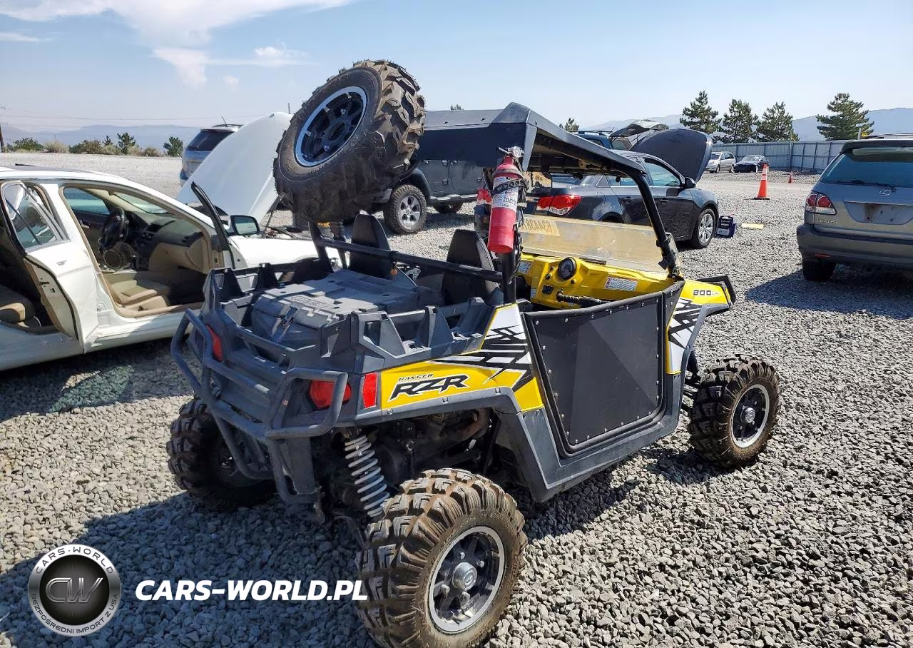 2011 Polaris Ranger Rzr VIN:4XAVH76A7BB417637 - 4