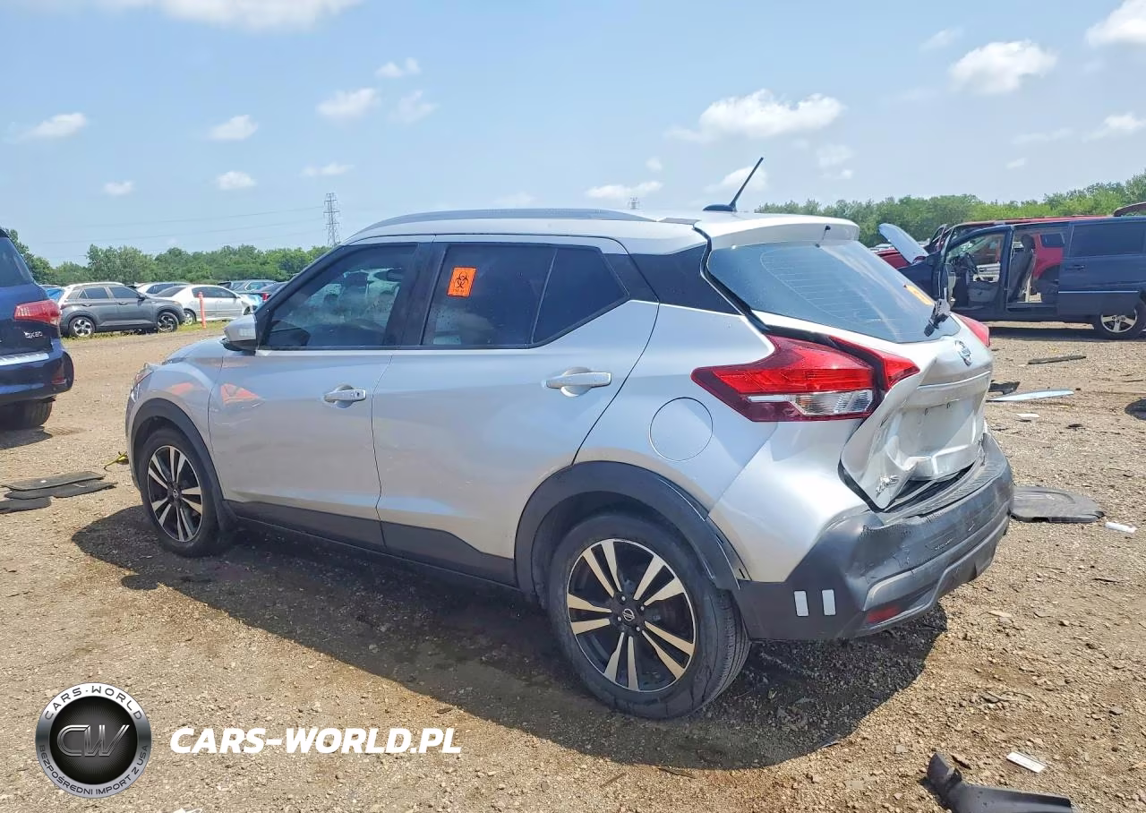 2019 Nissan Kicks Sv VIN:3N1CP5CU9KL567336 - 2