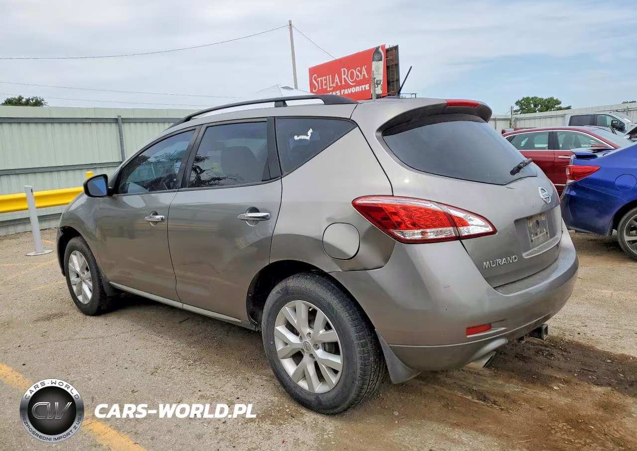 2012 Nissan Murano VIN:JN8AZ1MW8CW221818 - 2