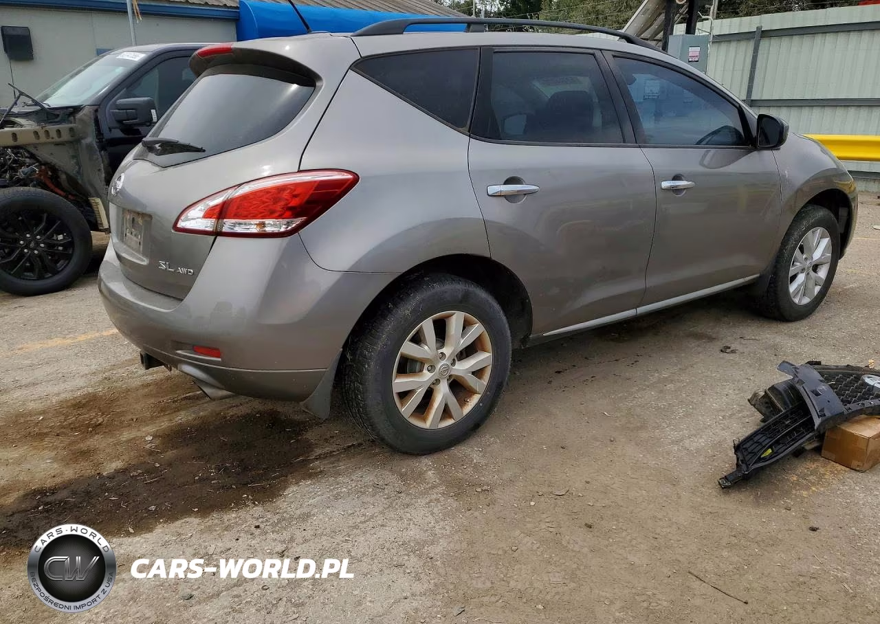 2012 Nissan Murano VIN:JN8AZ1MW8CW221818 - 3