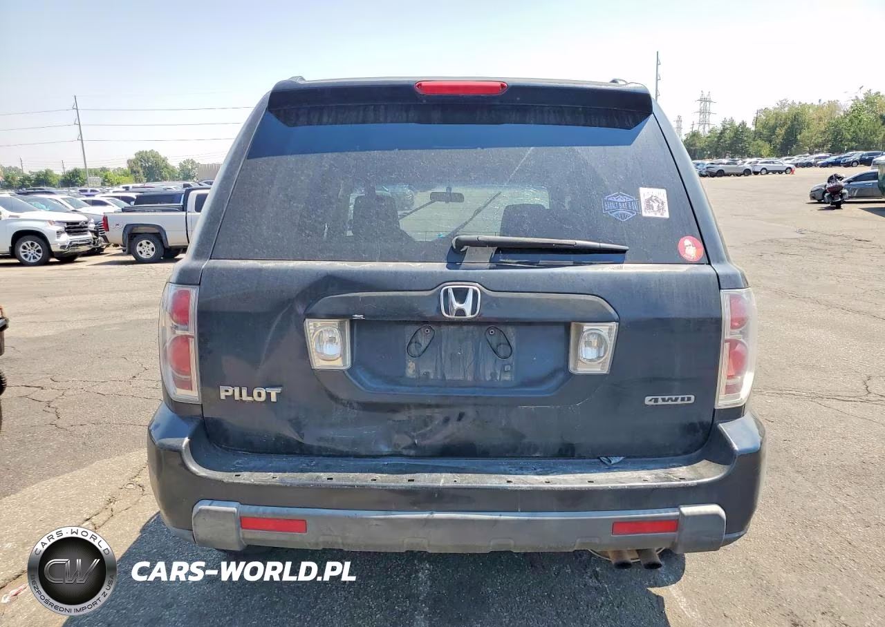2008 Honda Pilot Vp VIN:5FNYF18258B044814 - 6