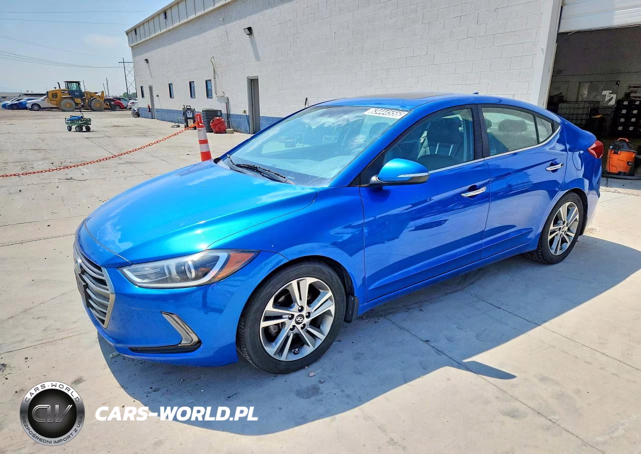 2017 Hyundai Elantra Limited VIN:KMHD84LF2HU300379 - 1