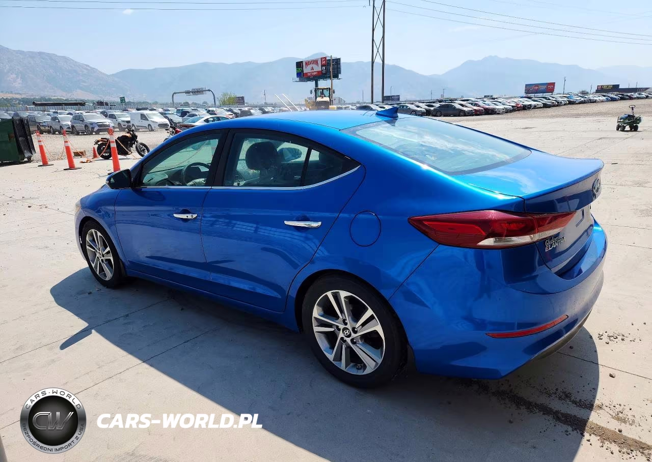 2017 Hyundai Elantra Limited VIN:KMHD84LF2HU300379 - 2