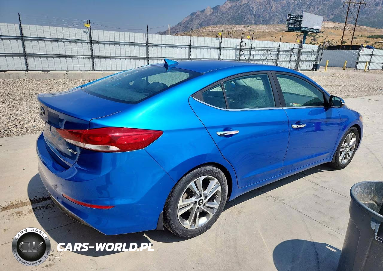 2017 Hyundai Elantra Limited VIN:KMHD84LF2HU300379 - 3