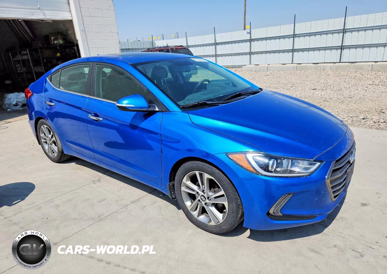2017 Hyundai Elantra Limited VIN:KMHD84LF2HU300379 - 4