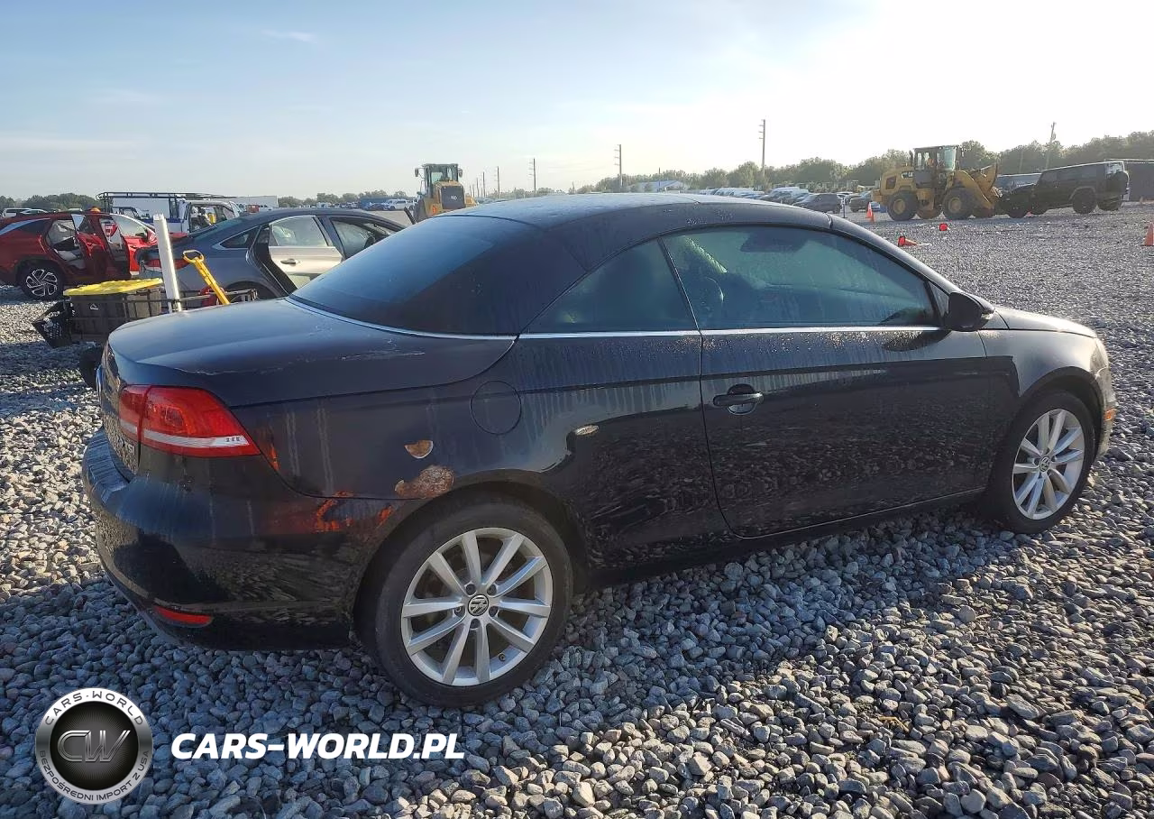 2013 Volkswagen Eos Komfort VIN:WVWBW8AH5DV007299 - 3