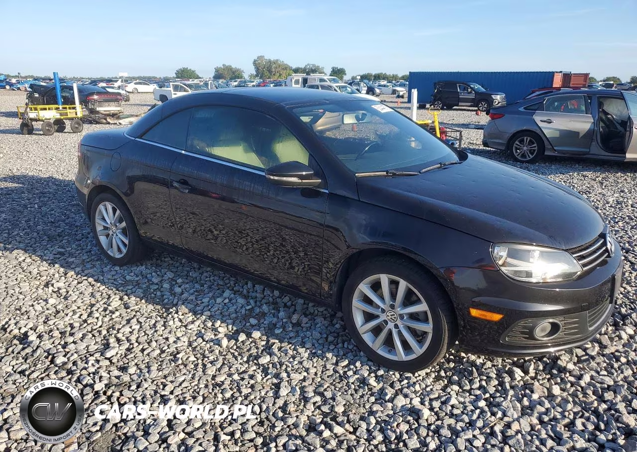 2013 Volkswagen Eos Komfort VIN:WVWBW8AH5DV007299 - 4
