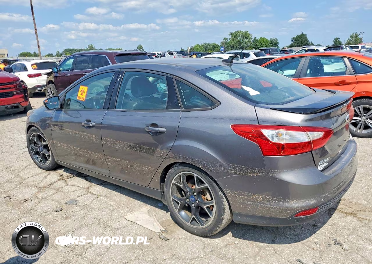 2014 Ford Focus Se VIN:1FADP3F20EL129231 - 2