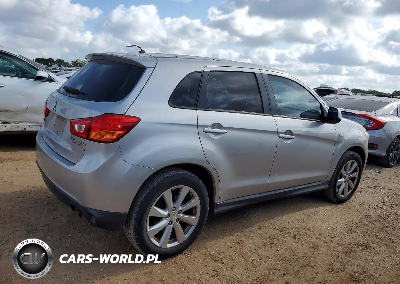 2014 Mitsubishi Outlander Sport Es VIN:4A4AP3AU5EE008164 - 3