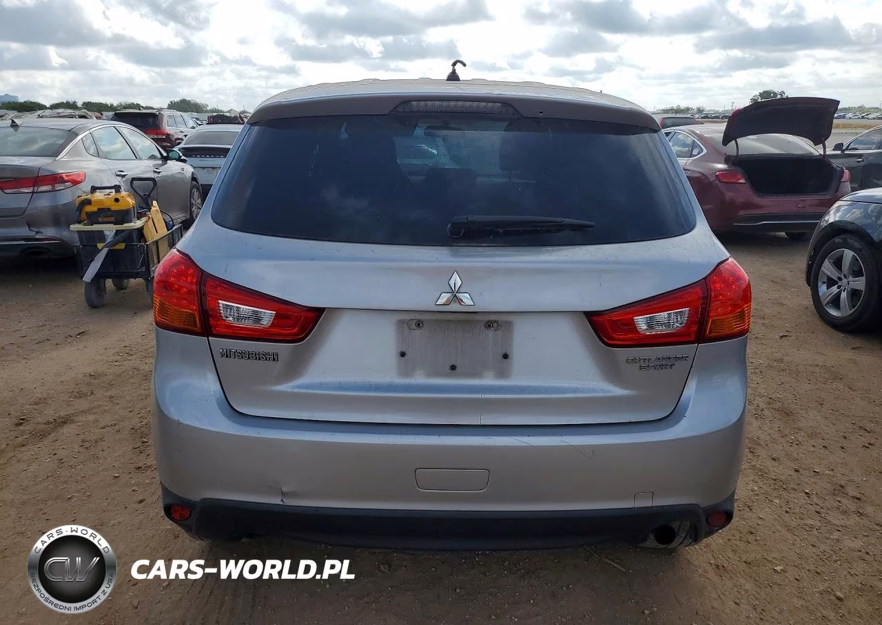 2014 Mitsubishi Outlander Sport Es VIN:4A4AP3AU5EE008164 - 6